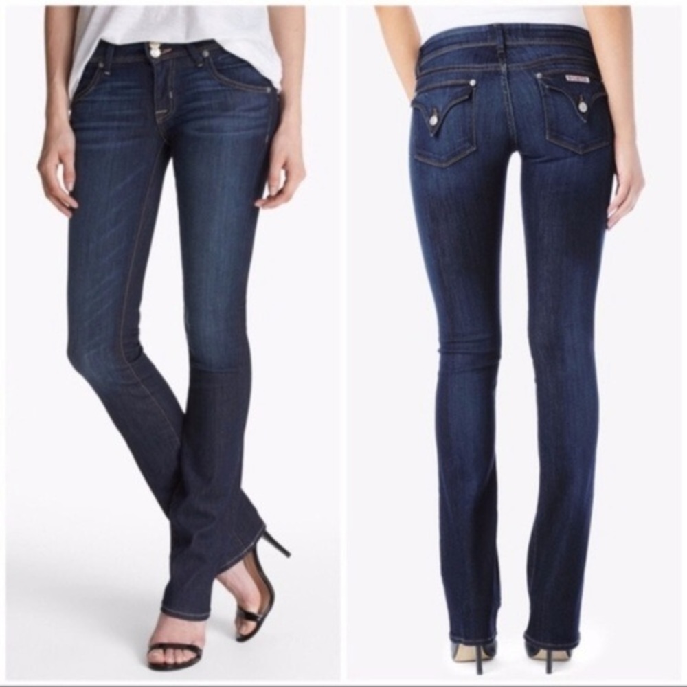 Hudson Beth Baby Boot Dark Blue Bootcut Jeans